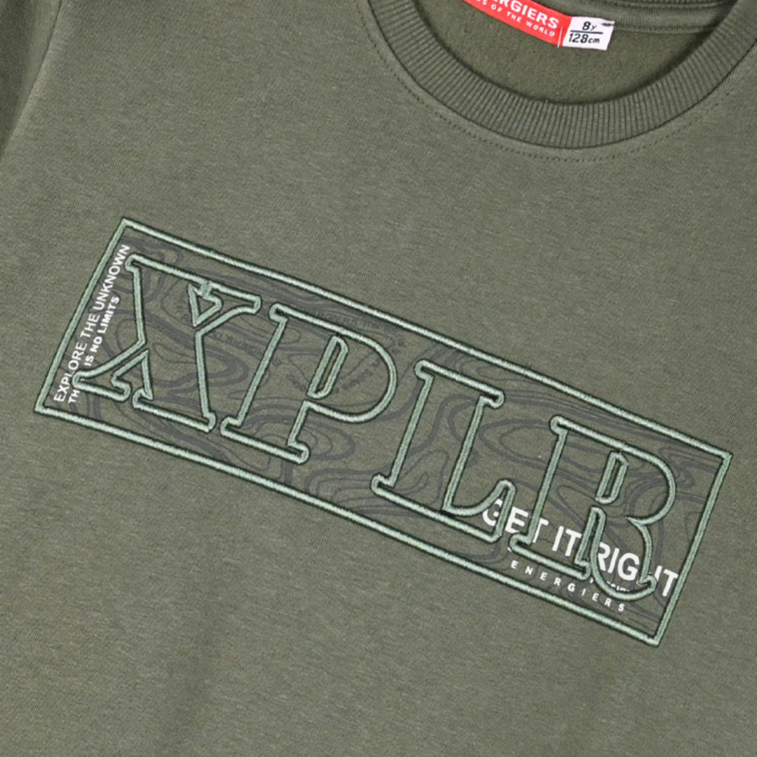 Mπλούζα Φούτερ Χακί - Energiers - MyHouseandKids