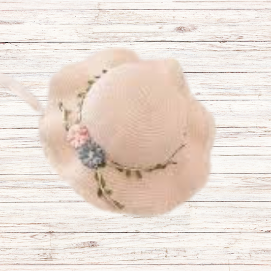 Καπέλο Ψαθινό Σαπιο Mηλο - MyHouseandKids