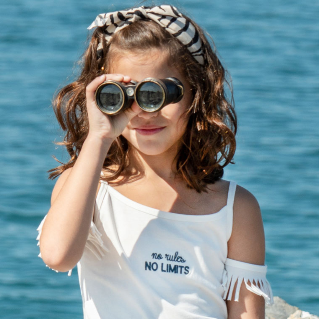 Mπλουζακι Καλοκαιρινό Κρεμ "No Limits" - Energiers - MyHouseandKids