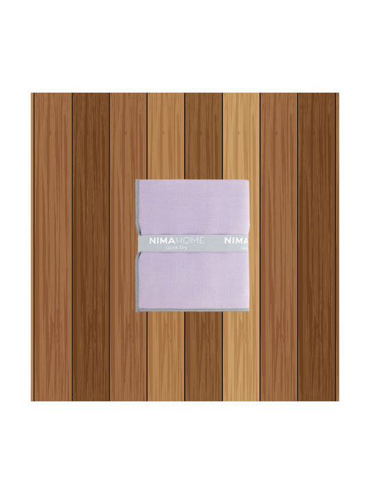 Πετσέτα Γυμναστηριου Microfiber 90x50cm Lilac - Nima - MyHouseandKids