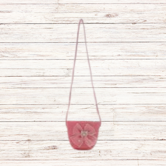 Τσαντάκι Ψάθινο Ροζ - MyHouseandKids