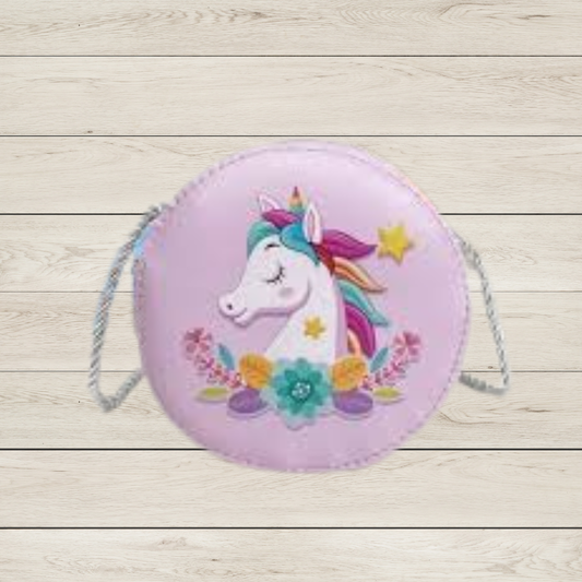 Τσαντάκι Στρογγυλο Ροζ - MyHouseandKids