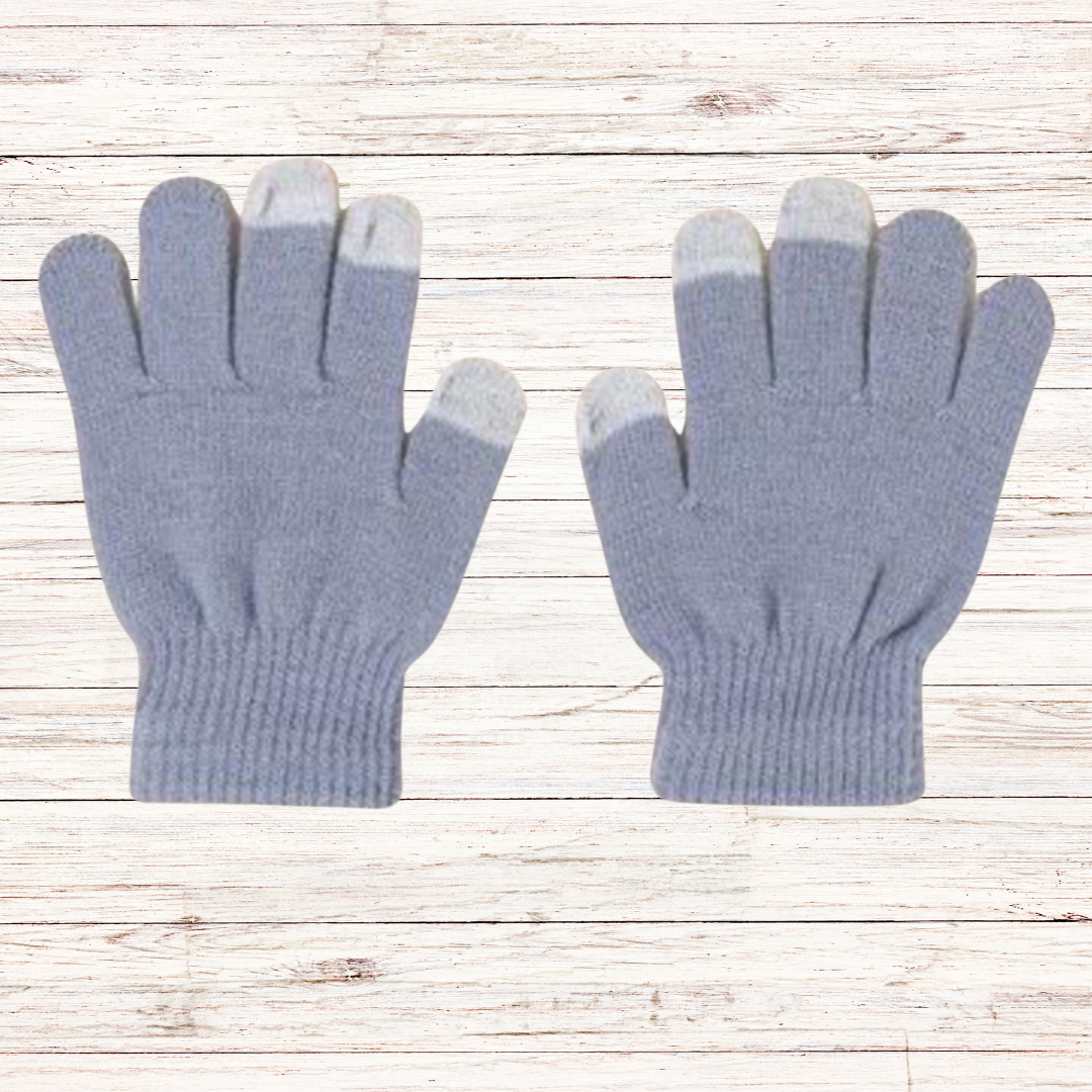 Γάντια για Οθόνη Αφής Γκρι - MyHouseandKids