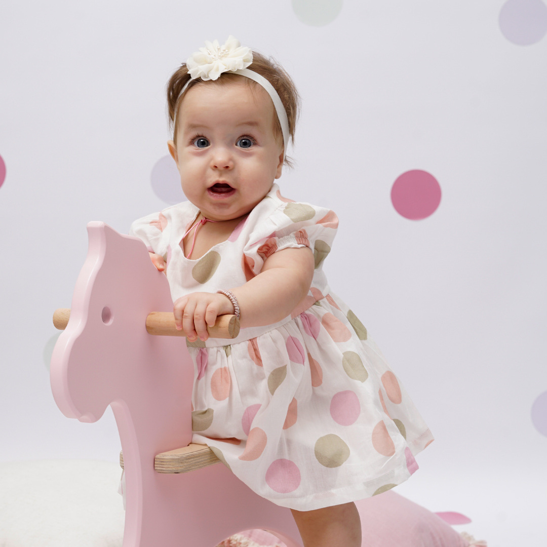 Βρεφικό Φόρεμα Πουά - Εnergiers - MyHouseandKids