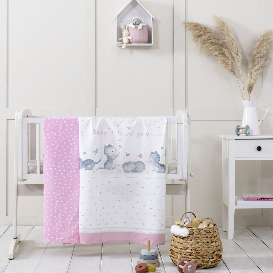 Σετ Βρεφικά Σεντόνια Λίκνου - Nima - MyHouseandKids