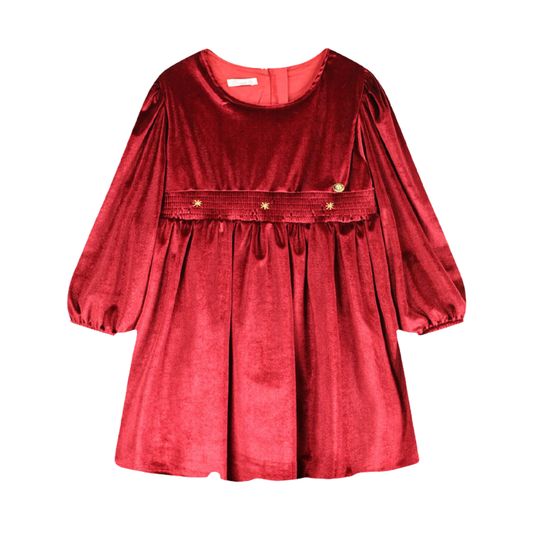 Φόρεμα Βελουτέ Βordeaux - Energiers - MyHouseandKids