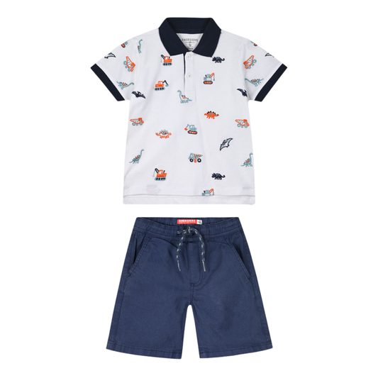 Σετ με Βερμούδα και Polo Mπλουζάκι - Energiers - MyHouseandKids