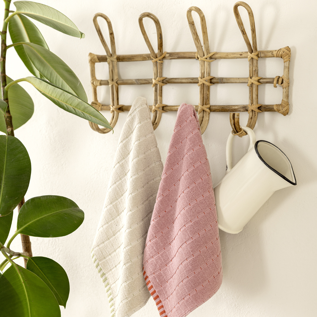 Σετ Πετσέτες Κουζίνας Prima Mπεζ-Σάπιο Μήλο Nima Home - NimaHome - MyHouseandKids