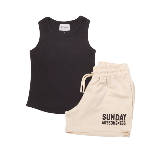 Καλοκαιρινο Σετ Μαύρο - Τrax - MyHouseandKids