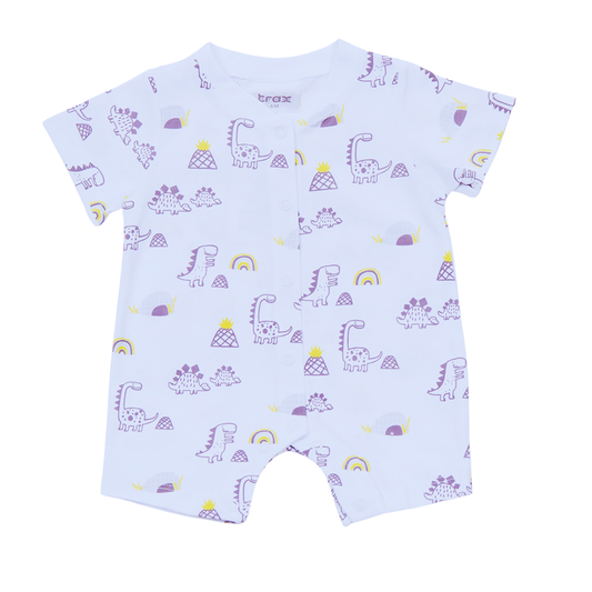 Φορμάκι Ολόσωμο Βρεφικό Λευκό - Τrax - MyHouseandKids