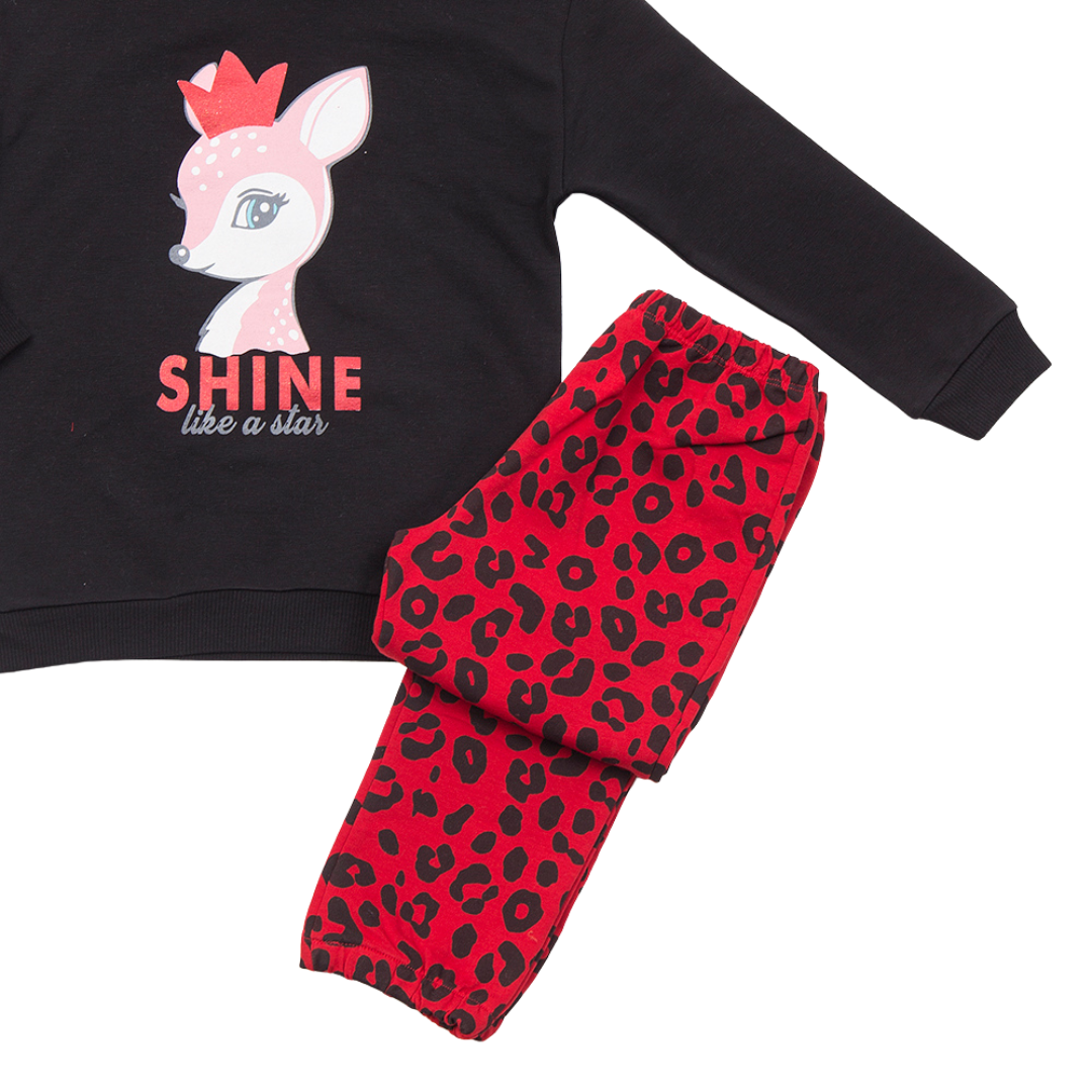 Φόρμα Φούτερ "Shine Like A Star" - Trax - MyHouseandKids