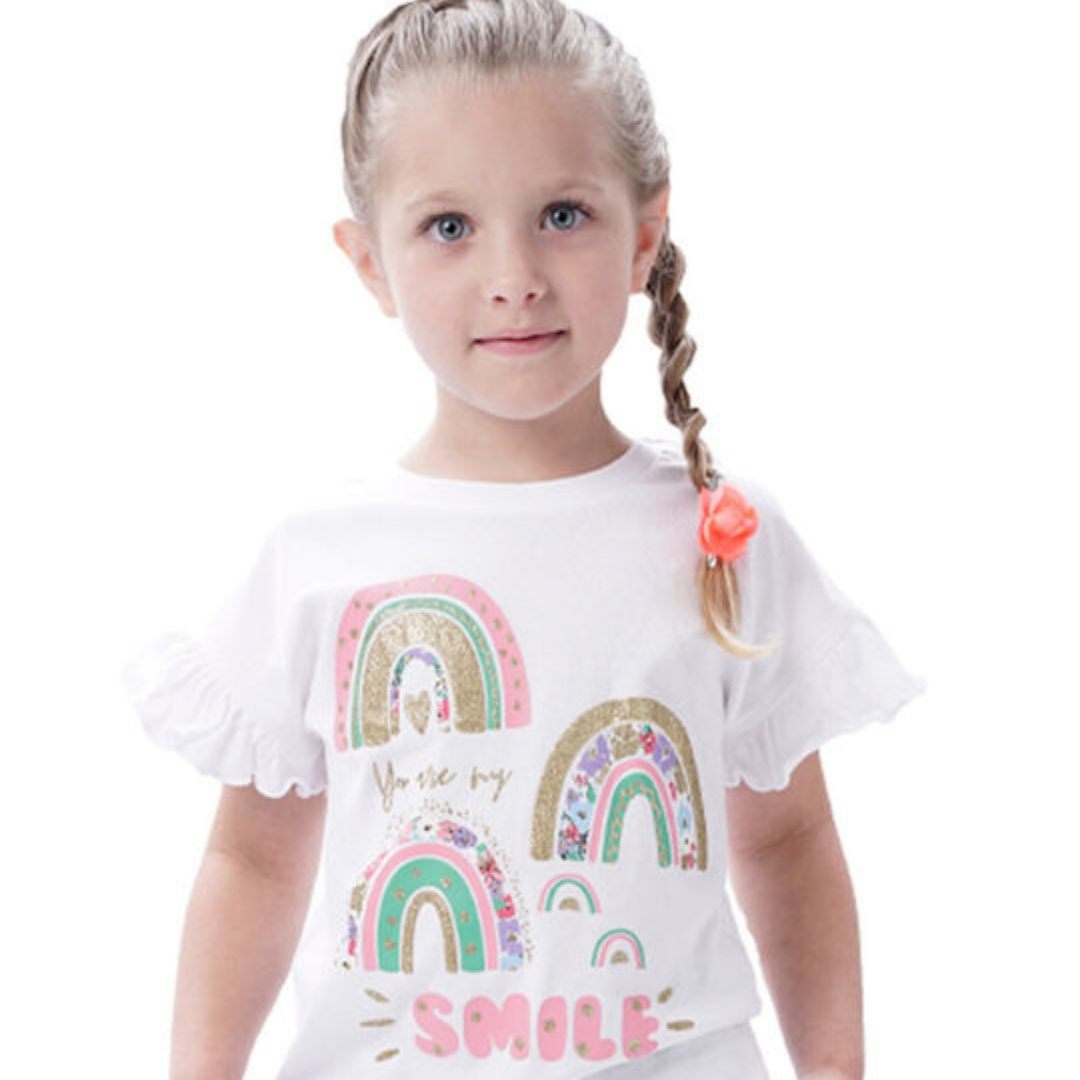 Μπλούζα Κοντομάνικη Smile - Energiers - MyHouseandKids