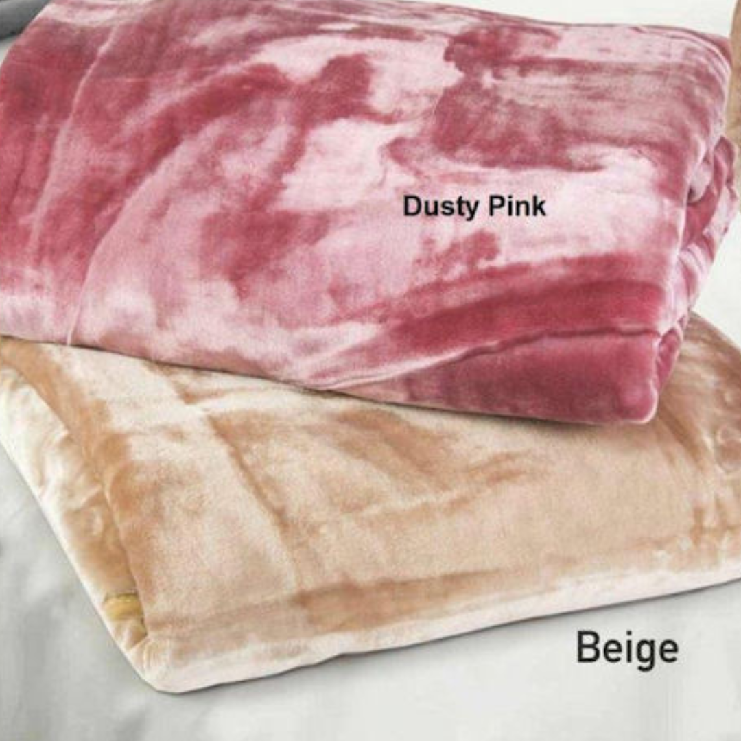 Κουβέρτα Βελουτέ Soft Velvet Υπέρδιπλη 220x240εκ. Dusty Pink - Flamingo - MyHouseandKids