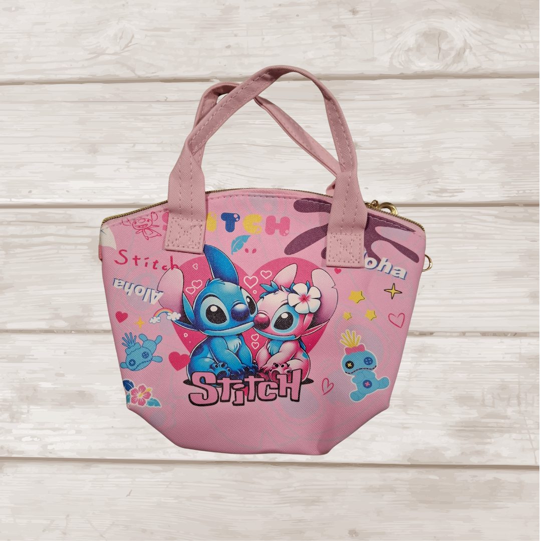 Τσαντάκι Ροζ Stitch - MyHouseandKids