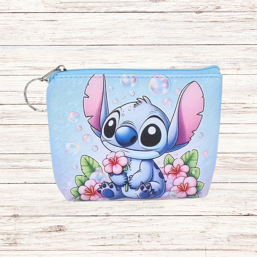 Stitch Πορτοφολάκι Μπλε - MyHouseandKids