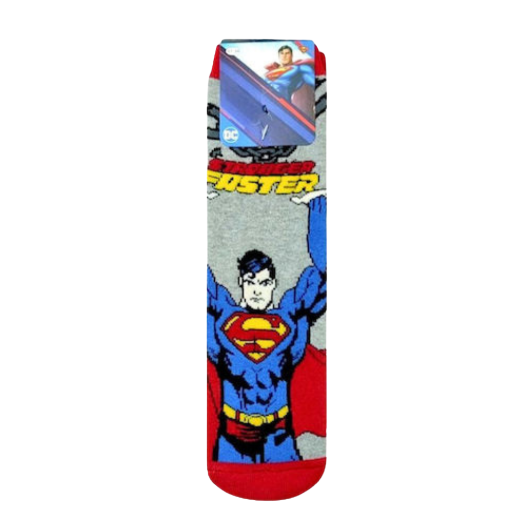 Κάλτσες Παιδικες με Τάπες Superman - Disney - ΜyHouseandKids