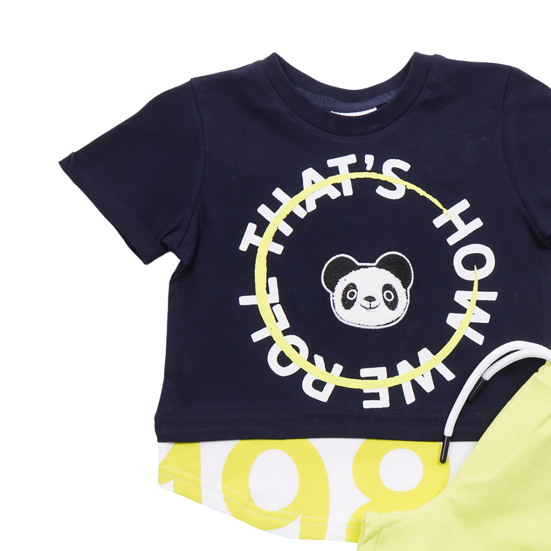 Σετ Καλοκαιρινό Μπλε "That's How We Roll" - Trax - MyHouseandKids