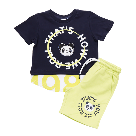 Σετ Καλοκαιρινό Μπλε "That's How We Roll" - Trax - MyHouseandKids