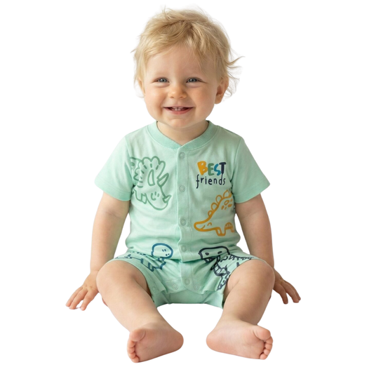 Βρεφικό Ολόσωμο Φορμάκι Μέντα Trax 49060 - Trax - MyHouseandKids