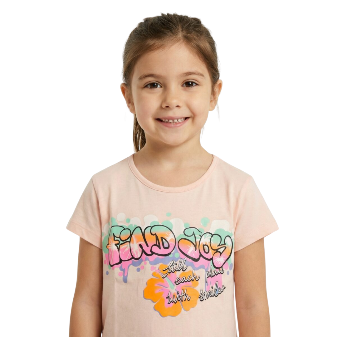 Σετ Κοριτσιού Με Κολάν Κάπρι Ροζ Trax 49112 - Energiers - MyHouseandKids