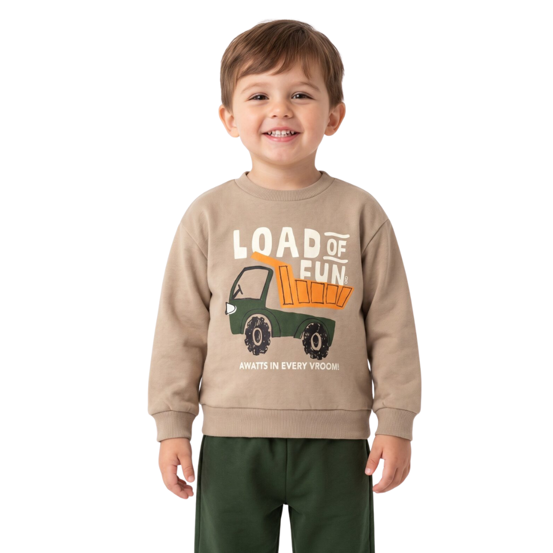 Παιδικό Σετ Αγοριού Μπεζ-Λαδί Trax 50909 - Trax - MyHouseandKids