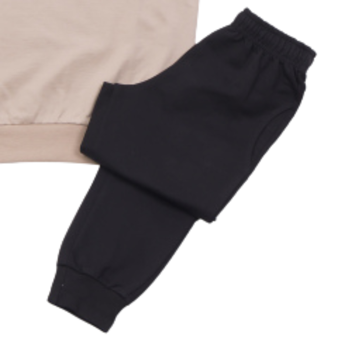 Φόρμα Αχνούδιαστη Μπεζ - Trax - MyHouseandKids
