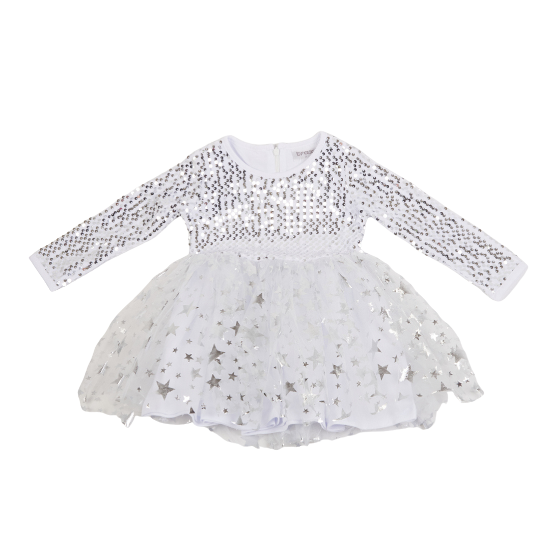 Φόρεμα Παιδικό Λευκό - Trax - MyHouseandKids