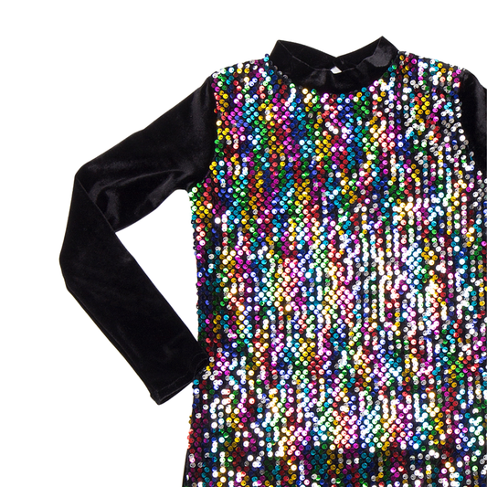 Φόρεμα Βελουτέ με Παγιέτες - Trax - MyHouseandKIds