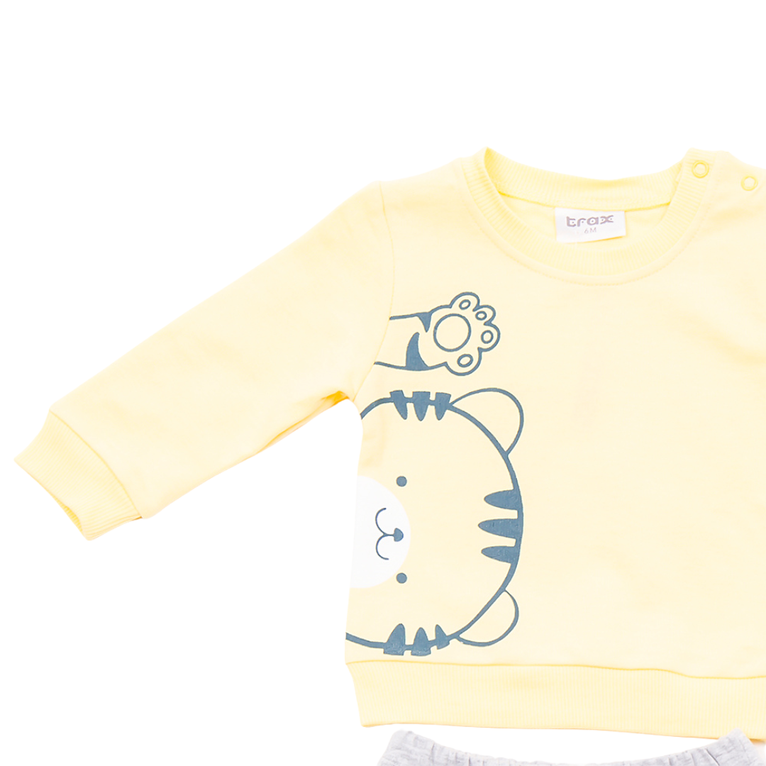 Βρεφική Φόρμα Λεπτή Κίτρινη - Trax - MyHouseandKids