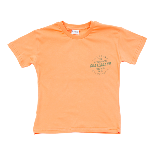 Μπλούζα Βαμβακερή Πορτοκαλί - Trax - MyHouseandKids