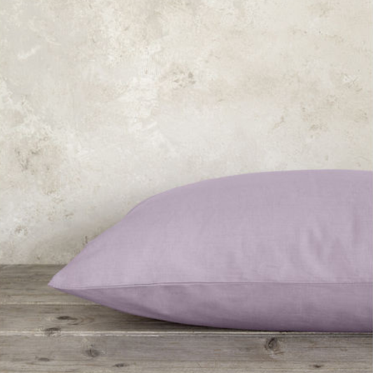 Μαξιλαροθήκες Σετ Unicolors 52x72εκ. Pale Mauve - Nima - MyHouseandKids