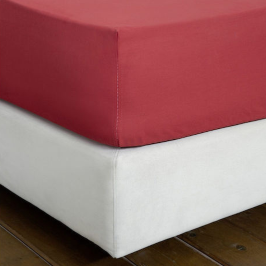 Κατωσέντονο με Λάστιχο Unicolors Absolute Red - Kocoon - MyHouseandKids