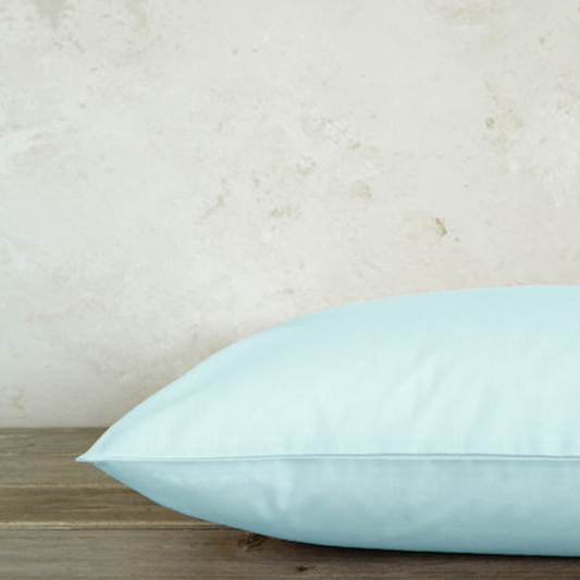 Μαξιλαροθήκες Σετ Unicolors Light Aqua 52x72εκ. - Kocoon - MyHouseandKids