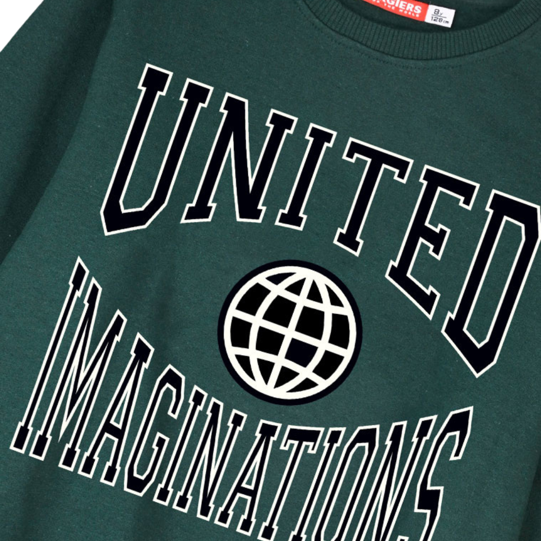 Φόρμα Φουτερ Μαύρη "United Imaginations" - Energiers - MyHouseandKids
