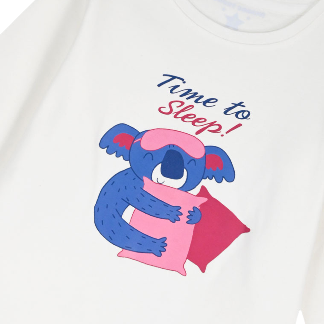 Πυζάμα Xειμερινή It's Time To Sleep - Energiers - MyHouseandKids