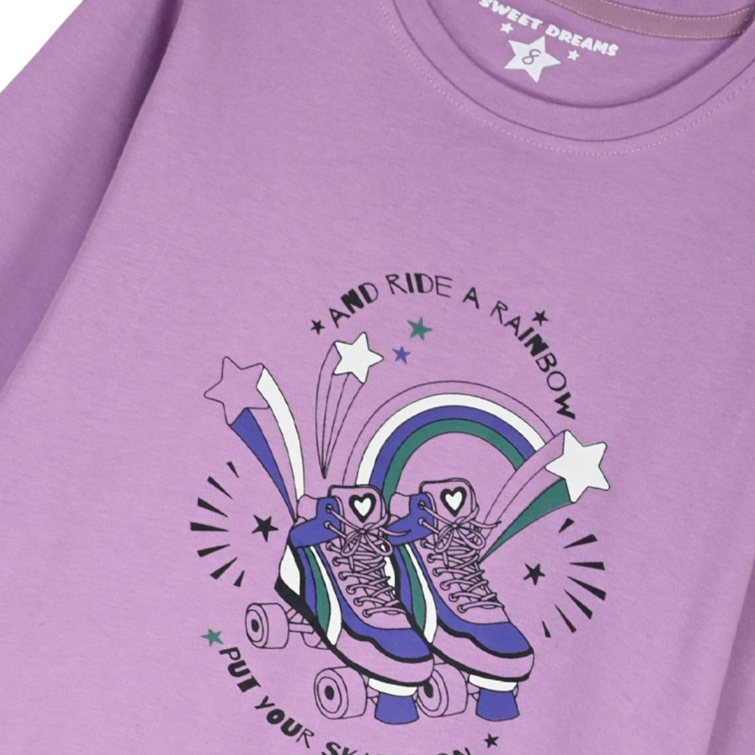 Πυζάμα Xειμερινή Φωσφορίζουσα Put Your Skates On - Energiers - MyHouseandKids