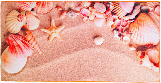Πετσέτα Θαλάσσης Σx. Shells - Flamingo - MyHouseandKids