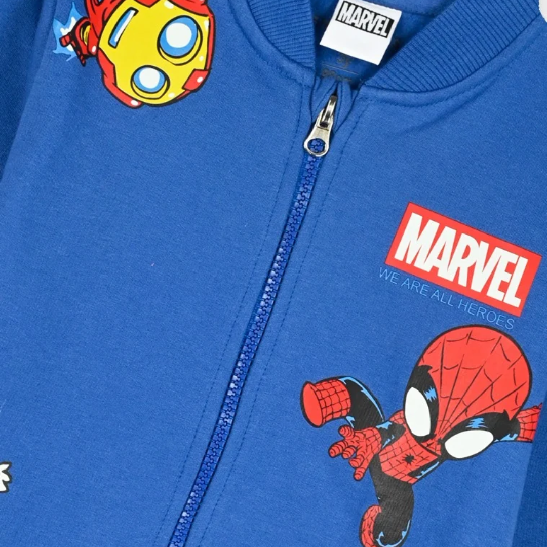 Zακέτα Φούτερ Marvel Μπλε Energiers 15-19812-5 - Energiers - MyHouseandKids
