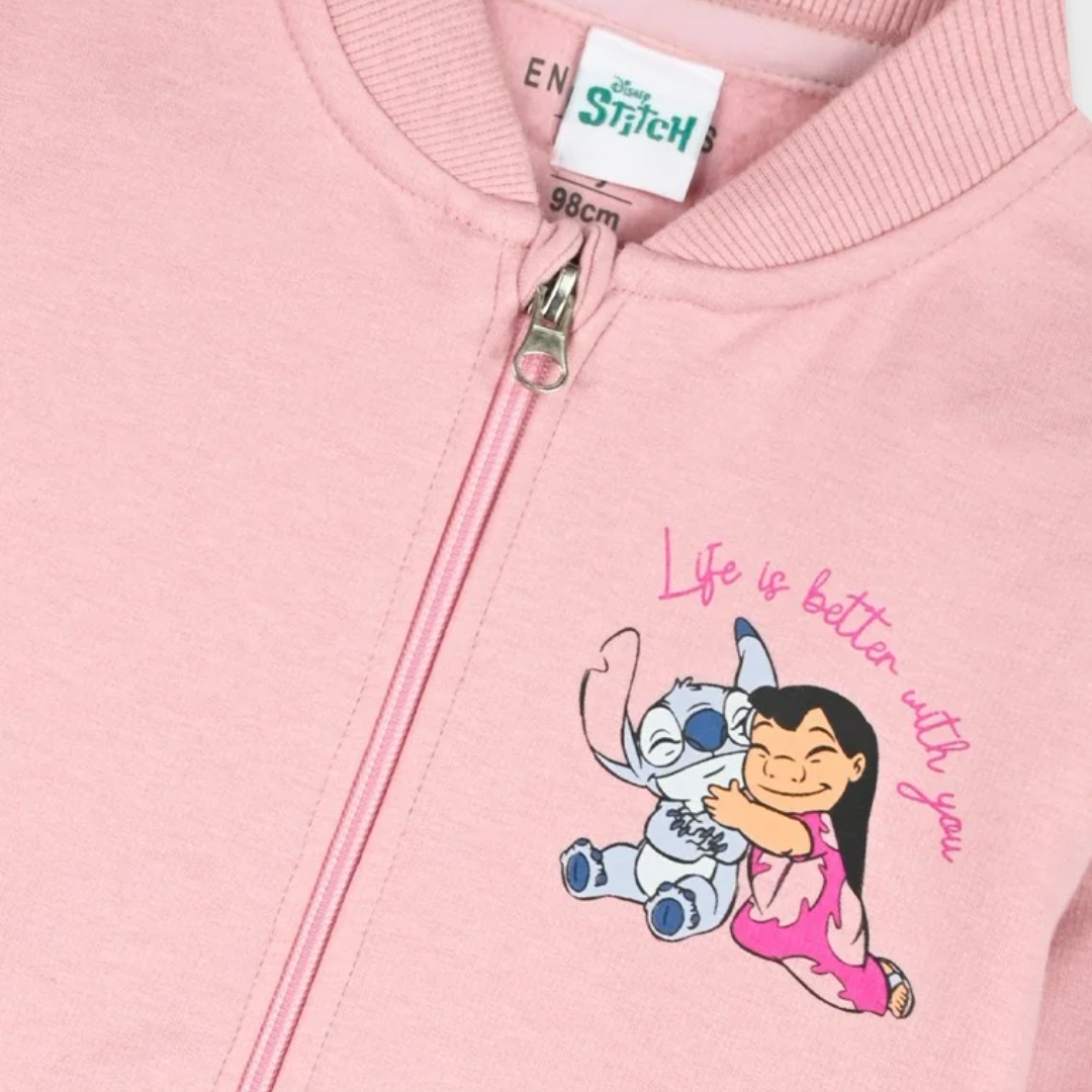 Zακέτα Φούτερ Stitch Ροζ Energiers 15-19794-5 - Energiers - MyHouseandKids