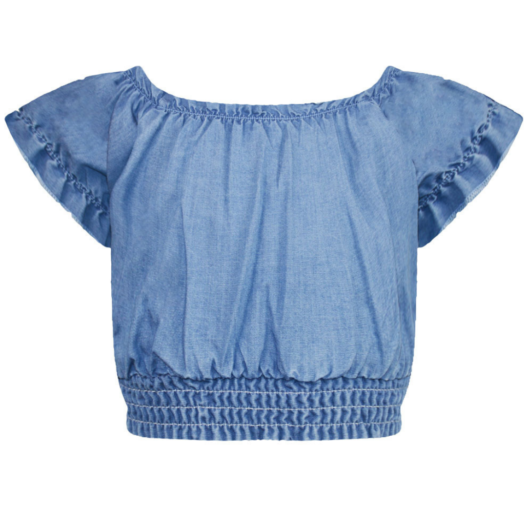 Crop Top Tζην Παιδικό Μπλε Energiers 15-222303-4