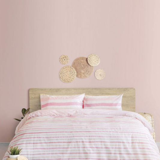 Σεντόνια Σετ με Λάστιχο Alberta Pink - NimaHome-Kocoon - MyHouseandKids