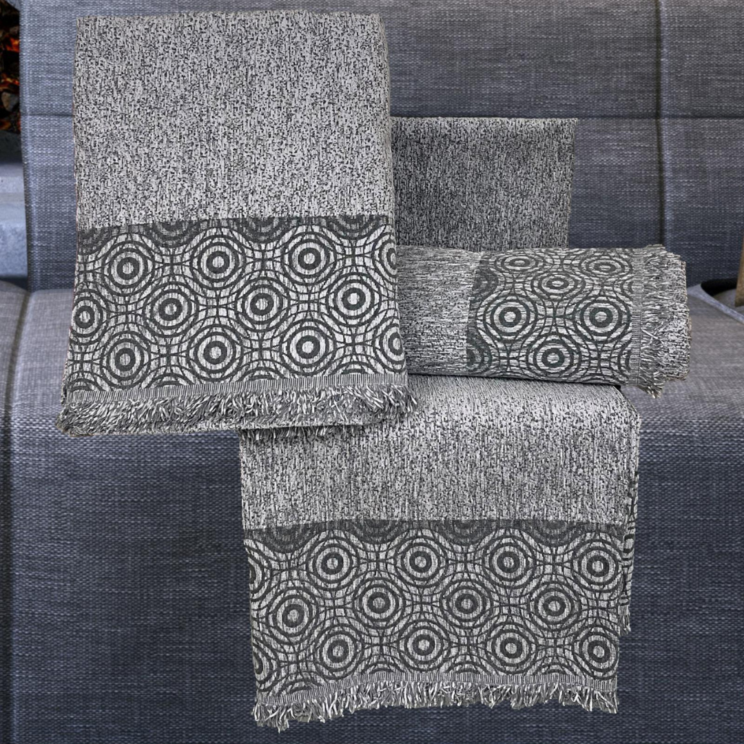 Ριχταρια Chenille Stellar Γκρι - LineaHome - MyHouseandKids