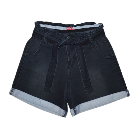 Τζην Σορτς Κορίτσι Μαύρο - Energiers - MyHouseandKids