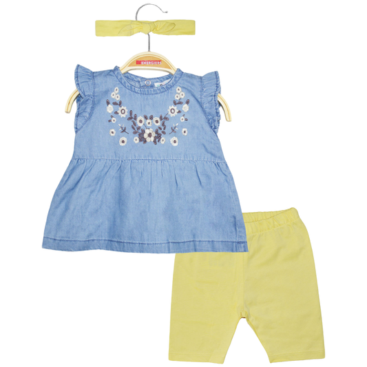 Βρεφικό Σετ με Τζην Τοπ - Energiers - MyHouseandKids