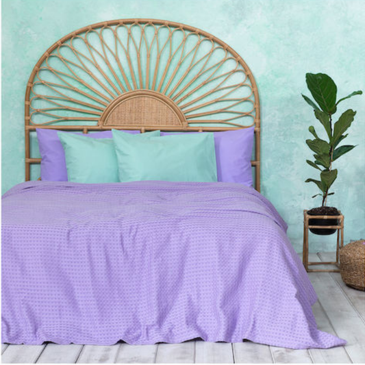 Κουβέρτα Πικέ Habit Lavender - NimaHome - MyHouseandKids