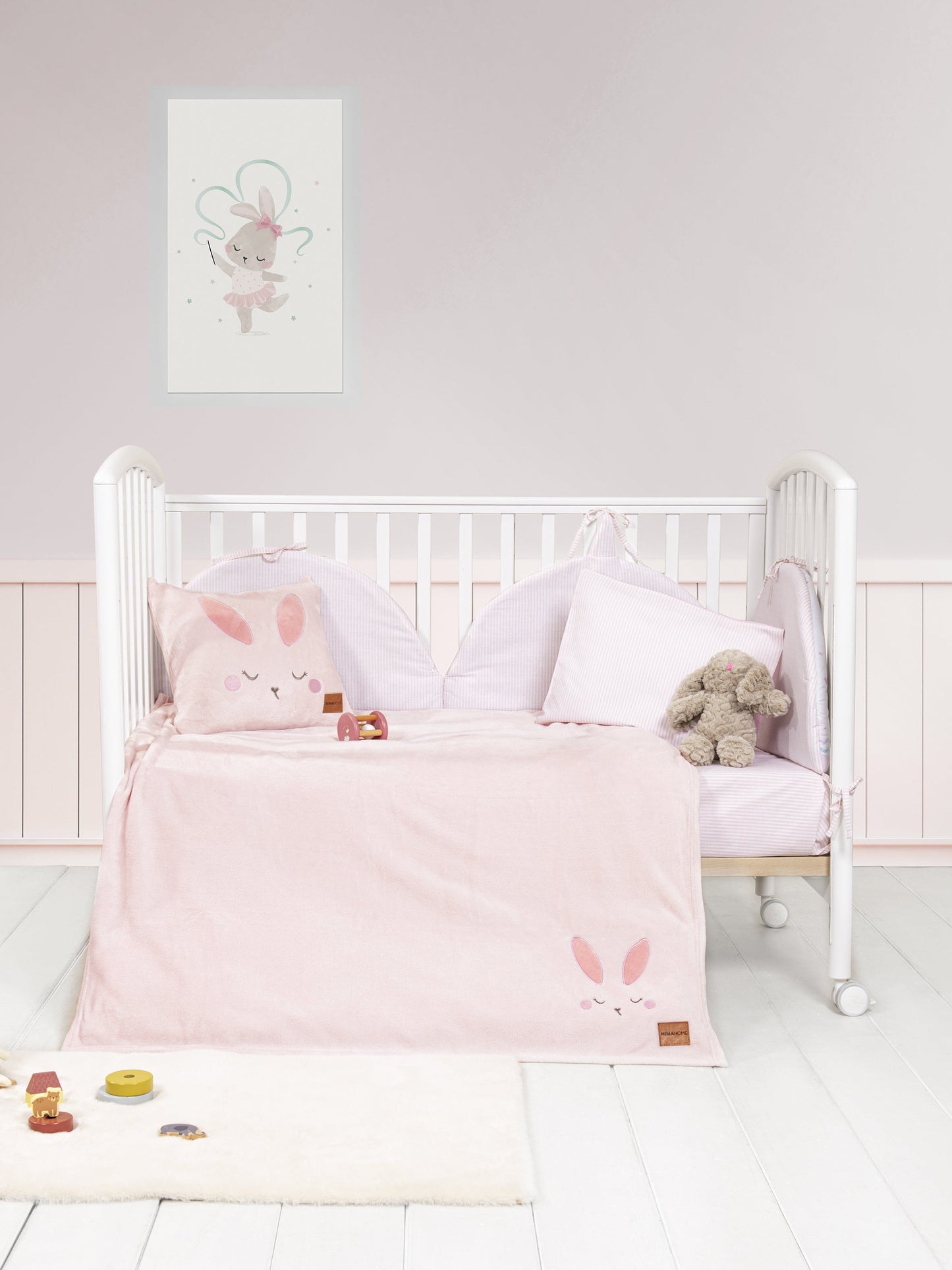 Κουβέρτα Κούνιας 110x150 - Bunny