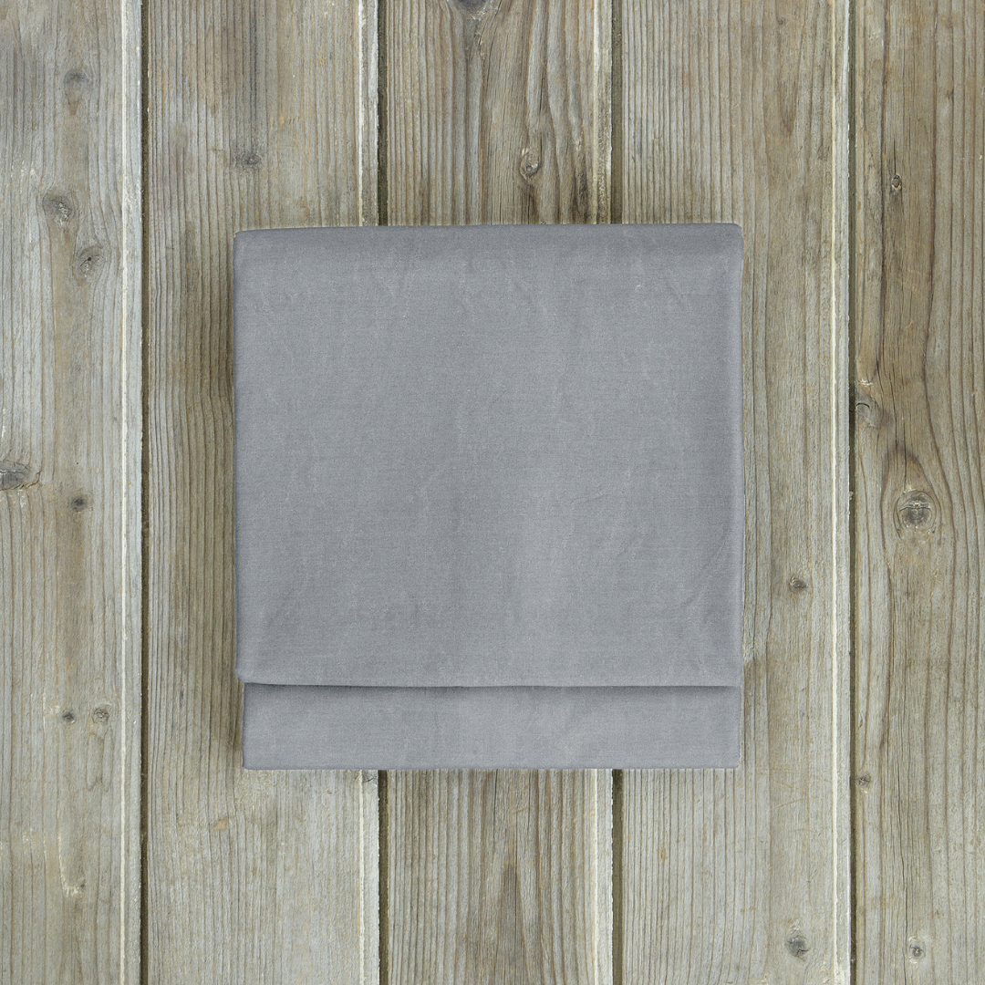 Κατωσέντονο Ημίδιπλο Με Λάστιχο 120x200x32εκ. Unicolors Medium Gray Νima - Nima - MyHouseandKids