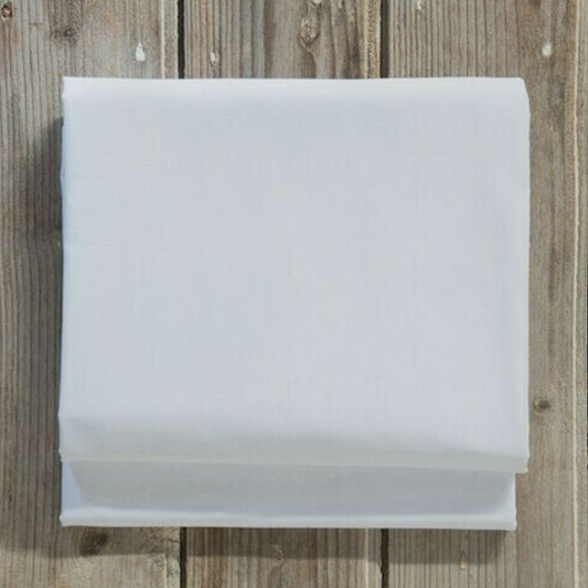 Σεντόνι Ημίδιπλο με Λάστιχο 120x200x32εκ. Unicolors Λευκό - Nimah