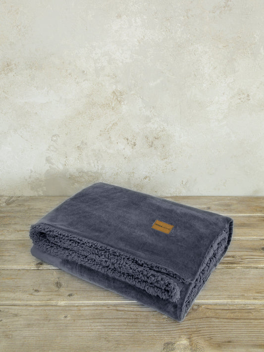 Κουβέρτα καναπέ 130x170 - Nuan Dark Gray