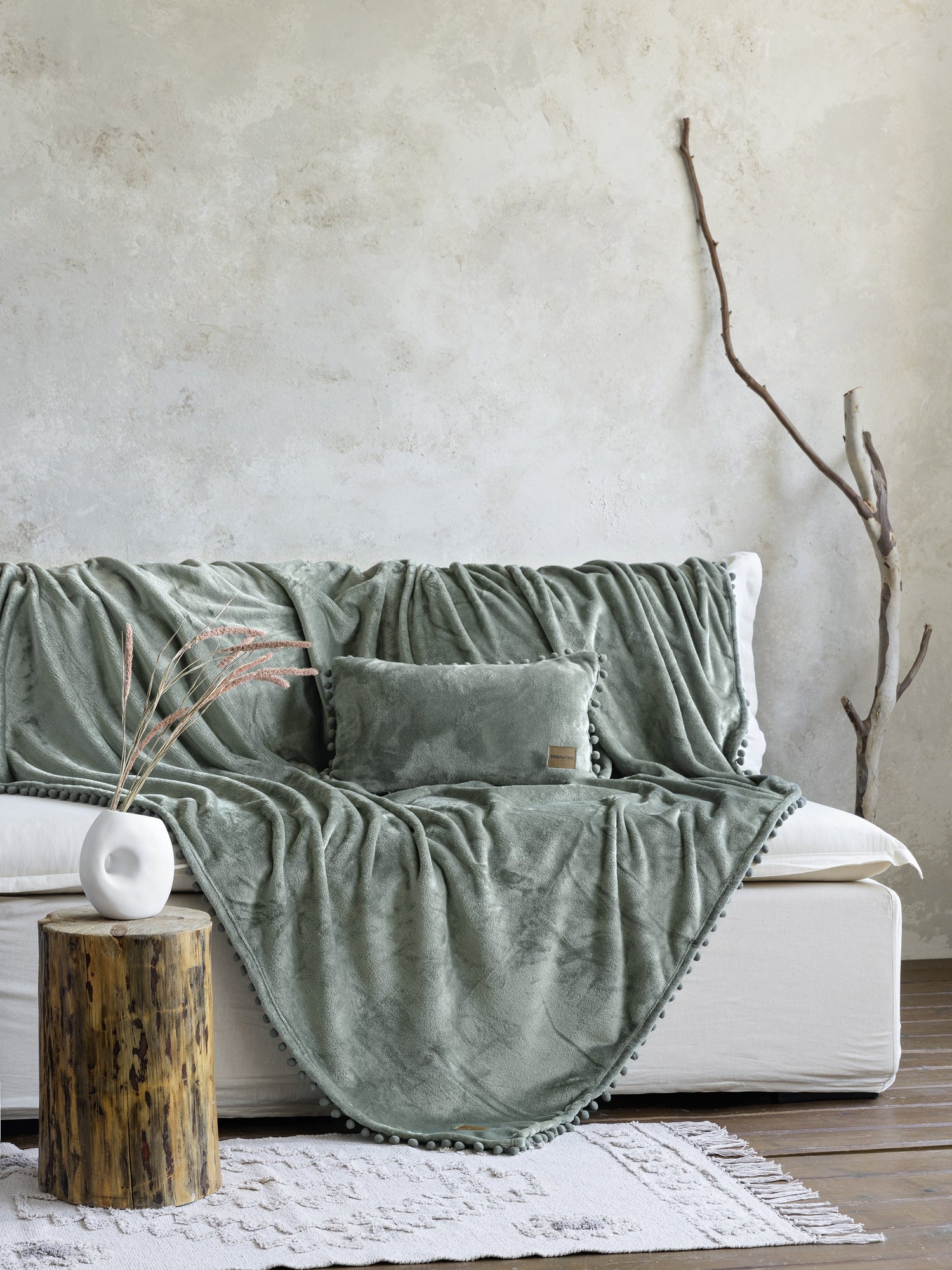 Ριχτάρι 130x180 - Macia Sage Green